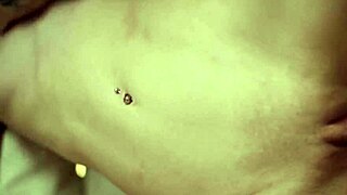 skinny blonde chats intimately then deepthroats shaved pussy play with cock