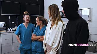 tall pretty milf used freely in office hospital fantasy