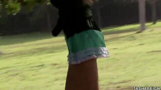 irish blonde tasha reign fingers her tight ass deeply