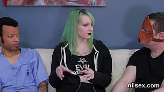 Cutie Dragged to Asshole Asylum for Brutal Anal Therapy