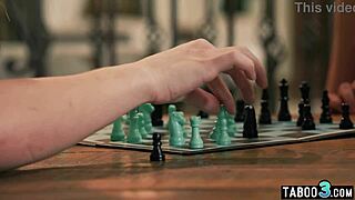 blondie haley reed strips plays chess on shemale jade venus big cock rimjob oral