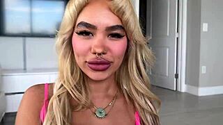 thick luna luxe yoga bends for scott stark creampie fuck