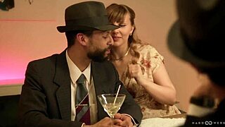 Monster Cocks Double Penetrate Busty Blonde Sluts!