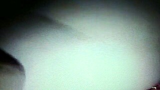 Intense dildo fucking leaves wife's sloppy pussy overflowing with thick cum running down thighs