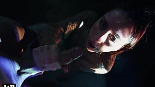 Screaming redhead begs for double facial cum blast now?