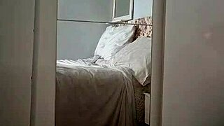 Mom slathers cream over curves in skimpy underwear tease