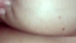 Pretty wife moans wildly fingering her wet naked pussy in tub