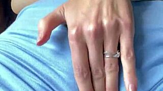 Charlotte Star's gym shorts soaked in orgasmic pussy squirt!