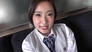 wheat-skinned gal's homemade fuck with bouncy tits and thick ass pounded doggy to orgasm