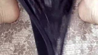 Hey gretala, rub that thong on your sexy barefoot ebony feet now?