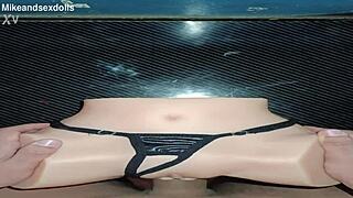 Trailer Candy Fuck Doll Desk Pound with Huge Cock Creampie Closeup