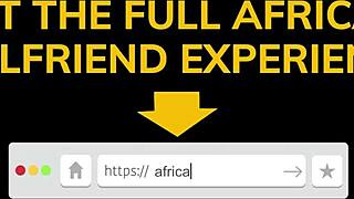 ebony babe's tight pussy wrecked by huge white cock pov