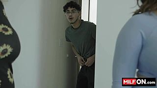 Horny Big Tit Sluts Ravish Boys' Monster Cocks!