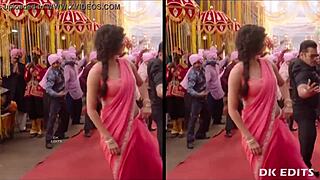 Katrina Kaif's Massive Tits Bounce in Seductive Slow Motion