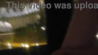 yo i'm rubbing my clit publicly right by this hotel window so exposed