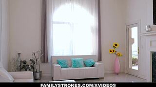 big tit teen rides huge cock to intense orgasm explosion