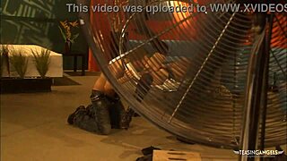 to motivate her agent this brunette bends over showing shaved tight pussy