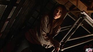 Ayaka Minamino Begs Cock Through Ripped Pants