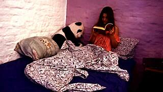 Petite Latina Girlfriend Bathed in Hot Cum Load