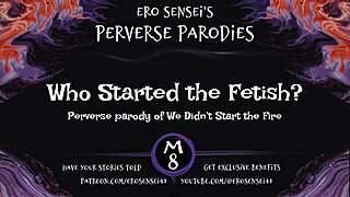 who kicked off this wild fetish music parody tease?