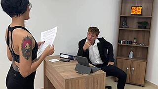 petrovakathx why ride boss cock so rough in office?