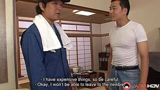 Japanese Nozomi Koizumi Deepthroats Colleague's Cock Uncensored