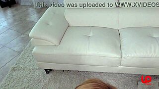 lucky jhon unloads on lauren phillips perky tits after deepthroat