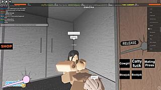 Raw whore unleashes roblox porn frenzy!