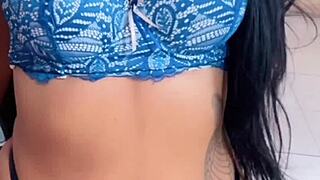 after bar drinks wild anal fuck with cuck sucking and puta creampied in pink ass