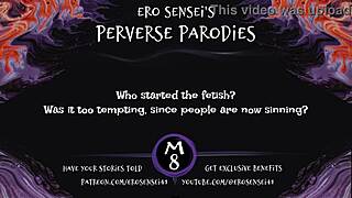 who kicked off this wild fetish music parody tease?