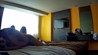 condom broke so she begged for my full creampie load deep inside