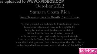 hey watch me train this submissive whore properly step by step