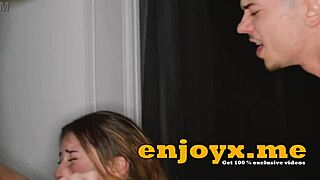 horny spanish tattooed babe angelique lapiedra takes double pounding from wild studs