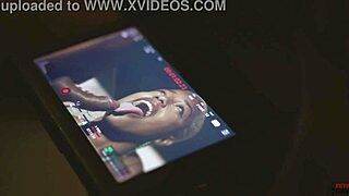 vick menage spreads wide sucking carlão villar's monster cock eagerly