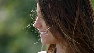 czech lesbian milf anetta keys rips clothes off petite teen gf emily for outdoor sunbath tease