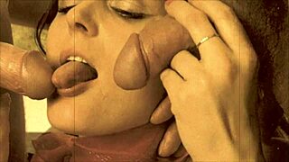 sharing my secret with two vintage cocks in one hungry mouth