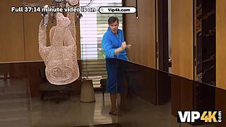 vip4k. 18+ chloe heart's tight shaved pussy rescued and fucked hard by older guy