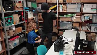 Blonde Shoplifter Craves Your Cock