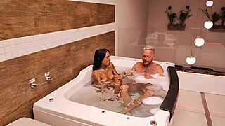 hot chat then huge dick stretches my brunette ass screaming cumshot vagninho nick niquita