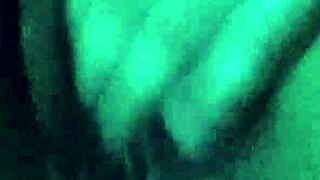 skinny babe spreads wet virgin pussy wide for hungry licking