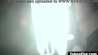 Masked thugs double penetrate blonde teen's all holes in brutal gangbang