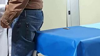 Hidden Cam Catches Puebla Hospital Workers' Wild Doggystyle Fuck!