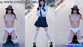 ai-generated 22yo korean babe unleashes sloppy blowjob in failgrace video