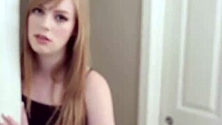Slutty Teen Sucks Cock Teasingly in POV
