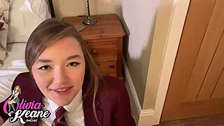 Creampie That Tight Teen Pussy in Stockings POV?