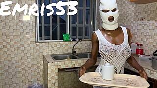 bring that tight pussy over for a rough big black cock breakfast pounding