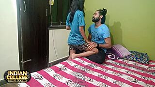 Does Juicy Skinny Desi 18yo's Tight Pussy Tempt Indian Hunk for Rough Pounding Sex?