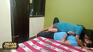 Does Juicy Skinny Desi 18yo's Tight Pussy Tempt Indian Hunk for Rough Pounding Sex?