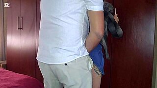 Dildo Pounds My Slutty Ex's Creampied Pussy After Gym Fuck