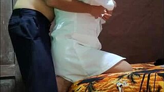 sexy latina bends over for homemade anal pounding to relax